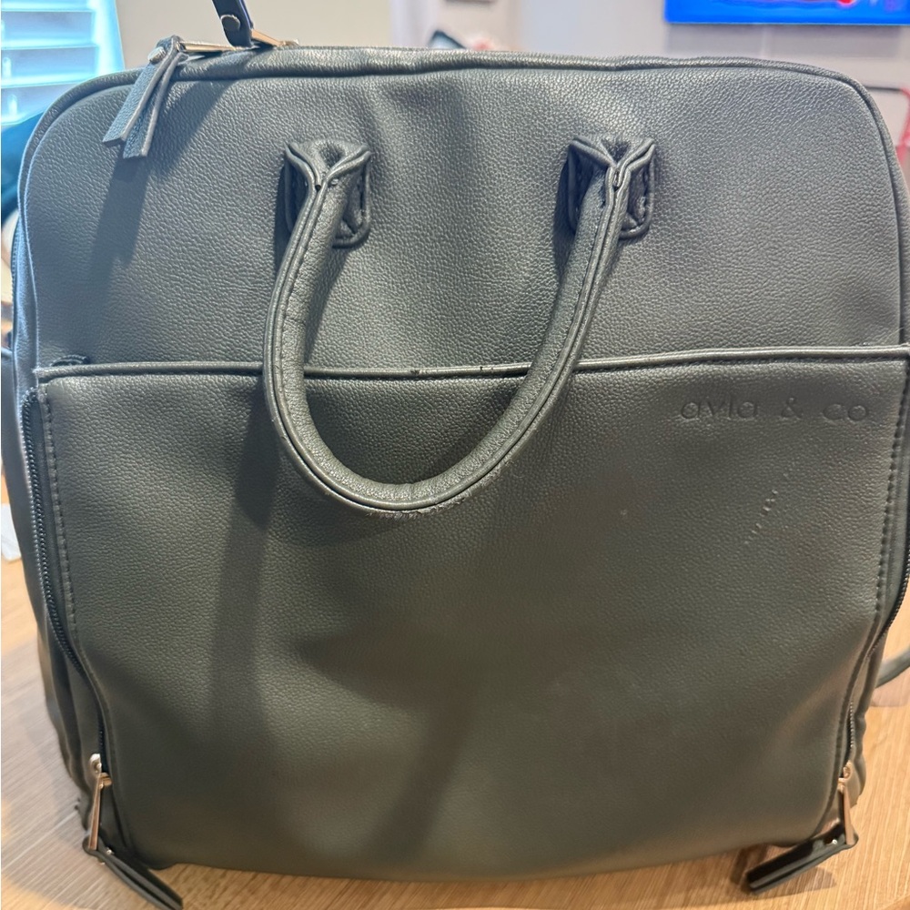 Ayla & Co Diaper Bag in Olive